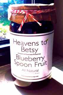 Blueberry Spoon Fruit 8 oz Jar - Heavens to Betsy