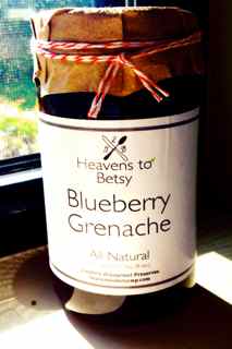 Blueberry Grenache - 8 oz jar | Heavens to Betsy
